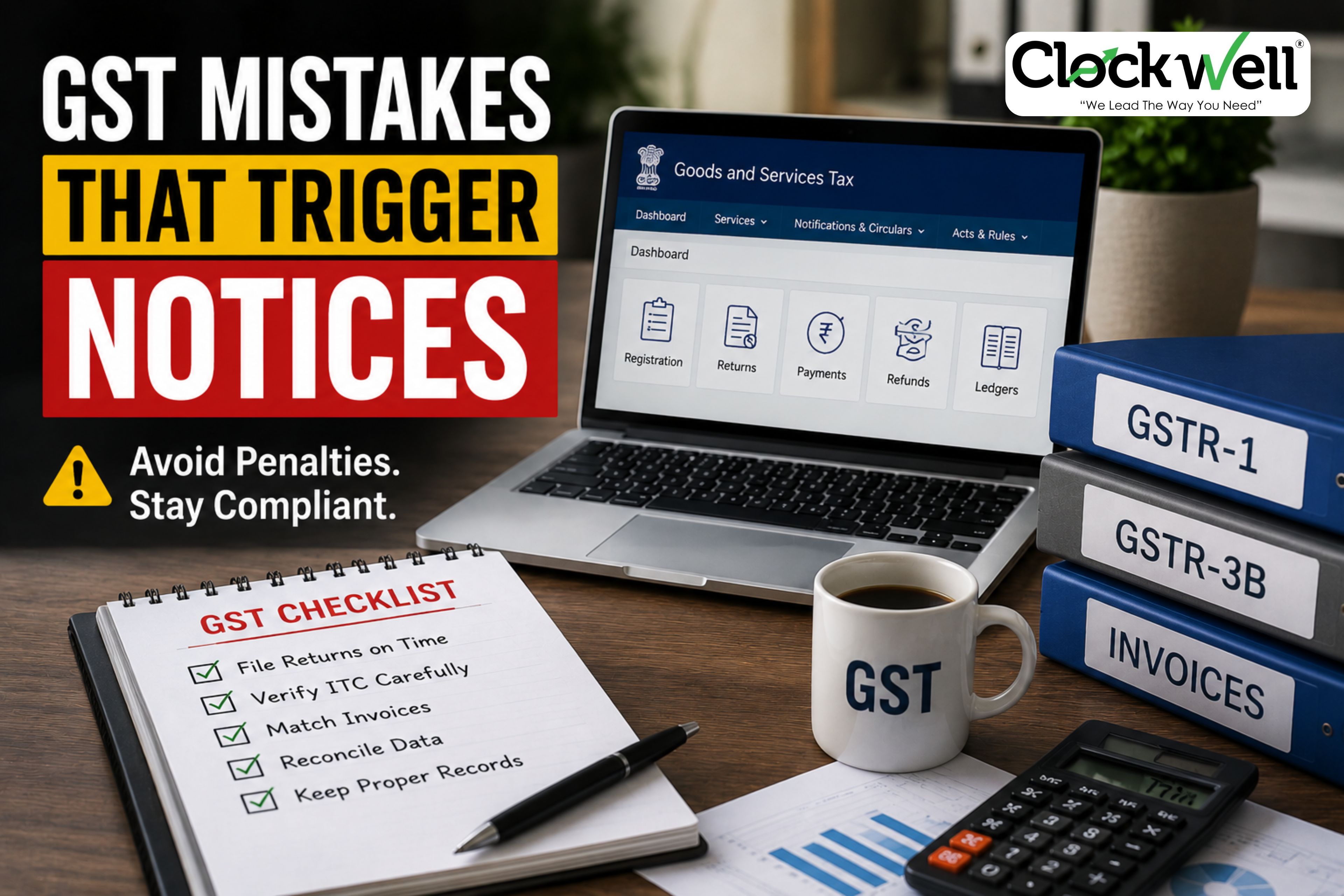 GST Mistakes That Trigger Notices